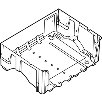 Lincoln 2C6Z8412606AA Liner Luggage Compartment