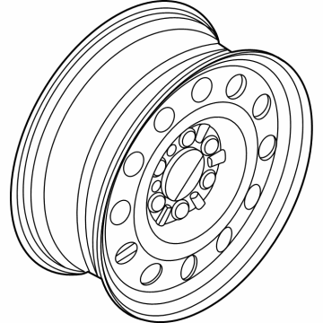 Ford 2L7Z-1015-BA Wheel Assembly