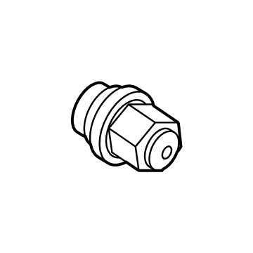 Ford ACPZ-1012-B Nut - Wheel