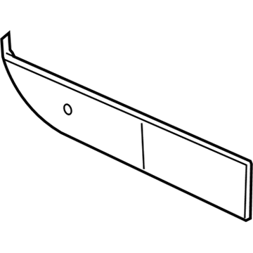 Lincoln 6H6Z-5404619-AA Panel - Console