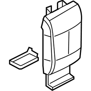 Lincoln 6H6Z-5406024-AA Armrest Assembly - Console