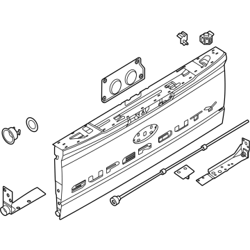 Ford PC3Z-9940700-B Tailgate Assembly