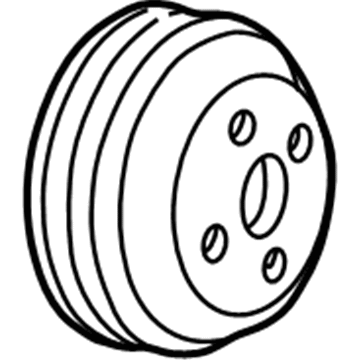 Ford 6L2Z-8509-AA Pulley - Water Pump