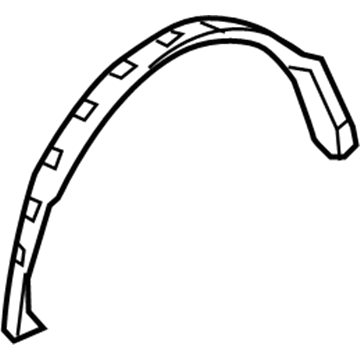 Ford 4L3Z-9927887-AA Panel And Wheelhouse - Quarter Inner