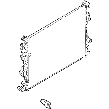 Lincoln PZ1Z-8005-A Radiator