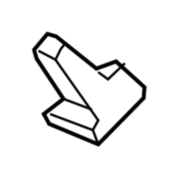 Ford EM2Z-14A301-A Module Bracket, Driver Side EM2Z-14A301-A Ford Module Bracket, Driver Side Illustration 1 of 1