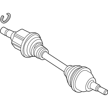 Ford F2GZ-3B437-M Shaft - Front Axle
