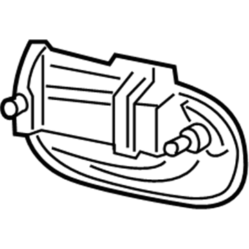Ford 9L1Z-7826604-BAPTM Handle Assembly - Door Outer