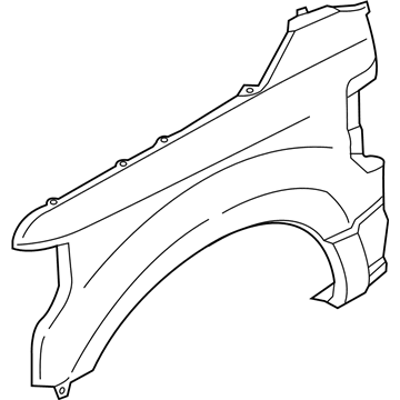 Ford HC3Z-16005-D Fender Assembly - Front