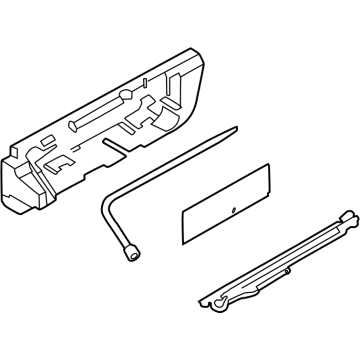 Ford BK3Z-17080-K Tool Kit BK3Z-17080-K Ford Tool Kit Illustration 1 of 1