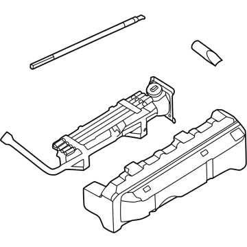 Ford KK3Z-17080-D Jack Assembly - Lifting