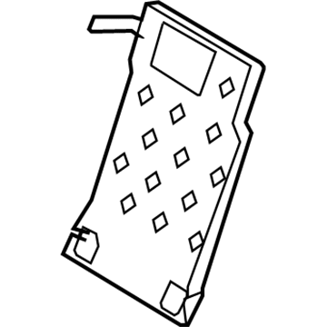 Ford 8S4Z-54613A38-A Frame - Rear Seat Back Retainer