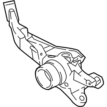 Ford GN1Z-5A968-C Knuckle And Hub Assembly