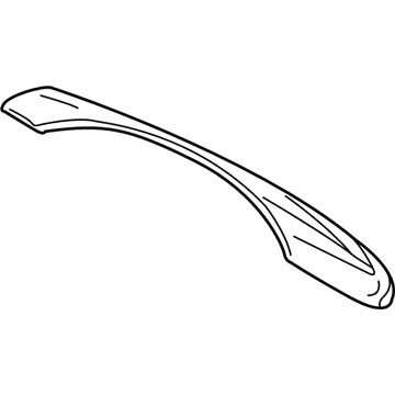 Ford 1W6Z-7652500-AAA Glass - Back Window