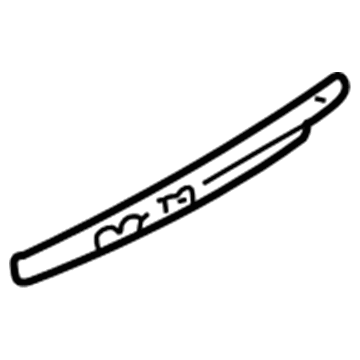 Ford 1W6Z-7641772-AA Strap - Soft Top