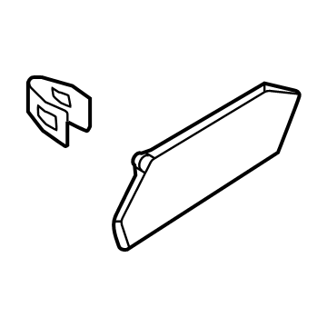 Ford PC3Z-2822620-AA Escutcheon - Door Inside Handle