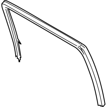 Ford FL3Z-1625766-G Run Assembly - Glass