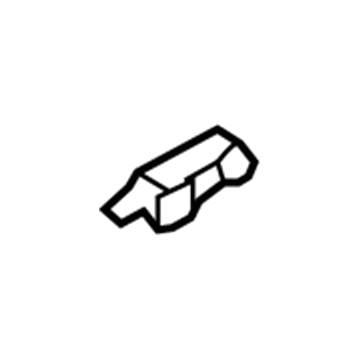 Ford 9L3Z-1506072-AC Latch, Black 9L3Z-1506072-AC Ford Latch, Black Illustration 1 of 1