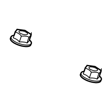 Ford -W520413-S440 Nut