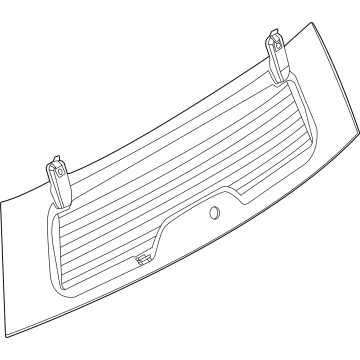 Ford M1PZ-78422A12-A Window Assembly - Back