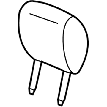 Lincoln 2L7Z-78611A08-AAC Head Rest Assembly