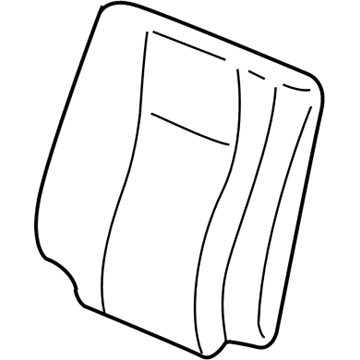 Lincoln 6L7Z-7864416-AB Cover Assembly - Seat Back
