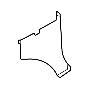 Ford YC2Z-1502344-AA Panel - Cowl Side Trim