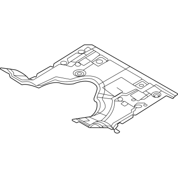Ford BC2Z-3513000-AA Mat - Front Floor