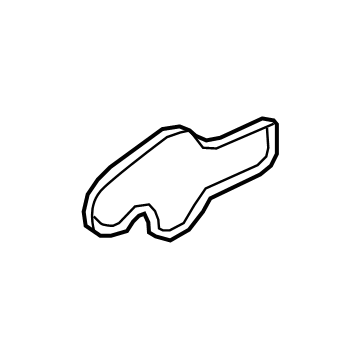 JL3Z-8590-A Ford Outer Cover Gasket Illustration 1 of 1