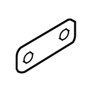 Ford 9E5Z-6038-E Torque Strut Retainer Bracket 9E5Z-6038-E Ford Torque Strut Retainer Bracket Illustration 1 of 1
