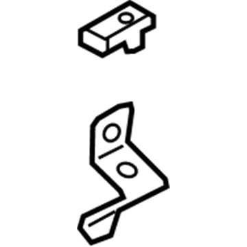 Lincoln HP5Z-5423834-A Fastener - Door Trim