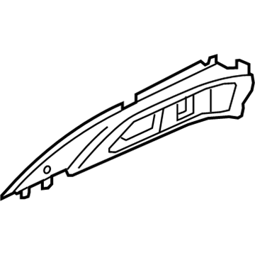 Lincoln MKZ Interior Door Handle - DP5Z-5422600-AA
