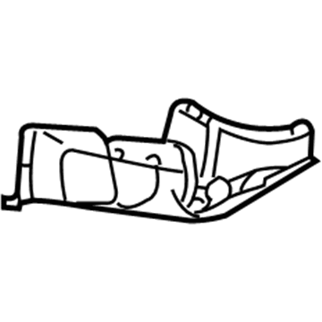Ford YL8Z-5B061-AA Frame - Side
