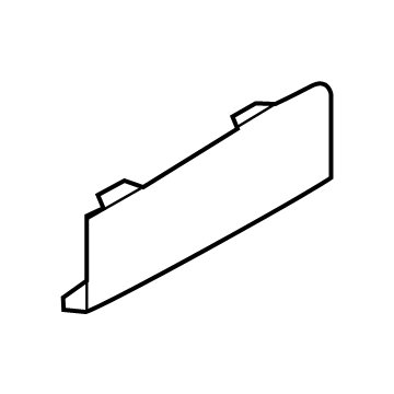 Ford ML3Z-1622621-AA Escutcheon - Door Inside Handle