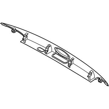 Ford Focus Tailgate Handle - CV6Z-5443400-BA