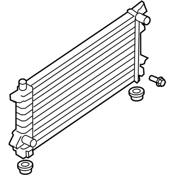Ford CL1Z-8005-A Radiator Assembly