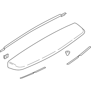 Ford Expedition Spoiler - JL1Z-7844210-AA