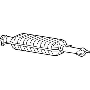Mercury 5L8Z-5230-BA Muffler Assembly - Front