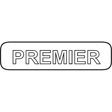 Mercury 2L2Z-7842528-AA Name Plate