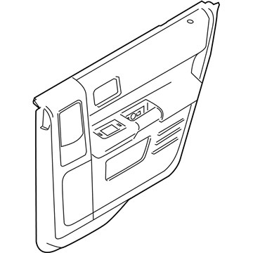 Ford DA8Z-7427406-AA Panel Assembly - Door Trim
