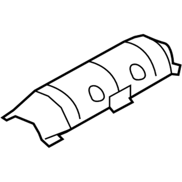 Ford 9C2Z-5G220-B Shield Assembly