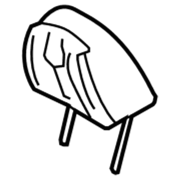Ford BG1Z-54610A60-A Pad - Headrest