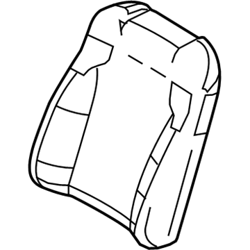 Ford BG1Z-5464416-BA Cover Assembly - Seat Back