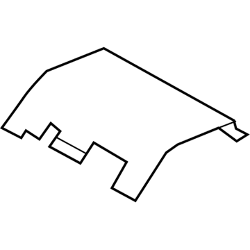 Mercury 6G1Z-5413046-AA Mat - Floor