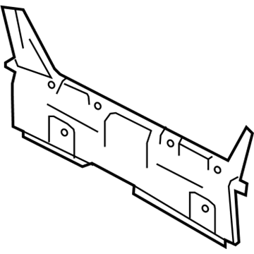 Mercury 5G1Z-5411318-BAA Plate - Door Scuff
