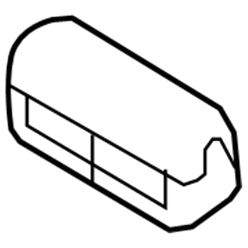 Ford AL3Z-18501A04-AB Cover Assembly - Rear Seat Headrest
