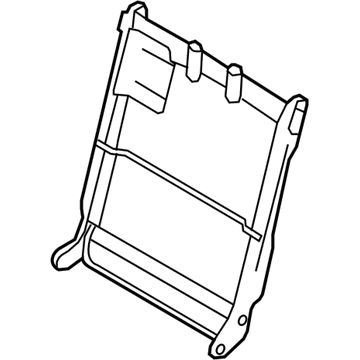 Ford AL3Z-16613A38-A Frame - Rear Seat Back Retainer