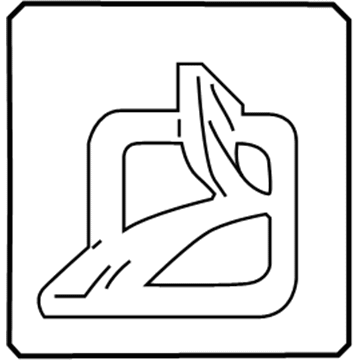 Ford F8YZ-16720-BA Name Plate - Self-Adhesive