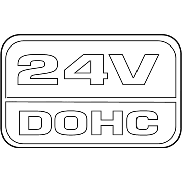 Ford F6RZ-16098-KA Name Plate