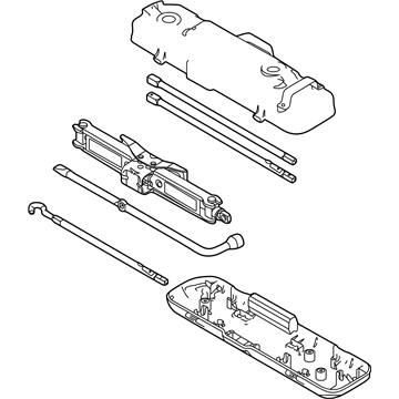 Ford CL3Z-17080-B Jack Assembly - Lifting